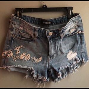 Express shorts size 6